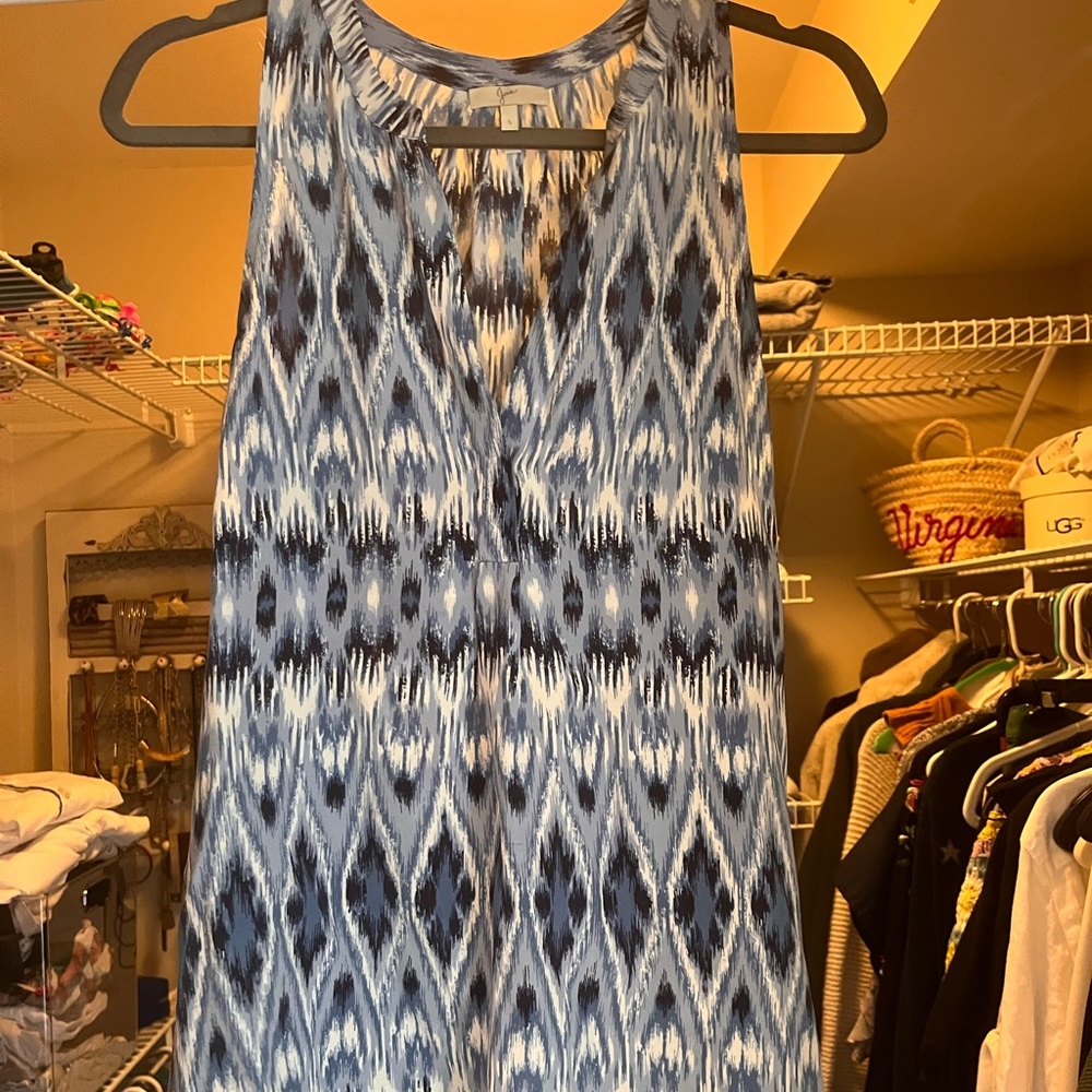 Joie Multicolored Blue Tank size Small